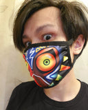 Majoras Mask Zelda Face Mask