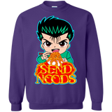 Yusuke Send Noods Crewneck Sweater - Teem Meme