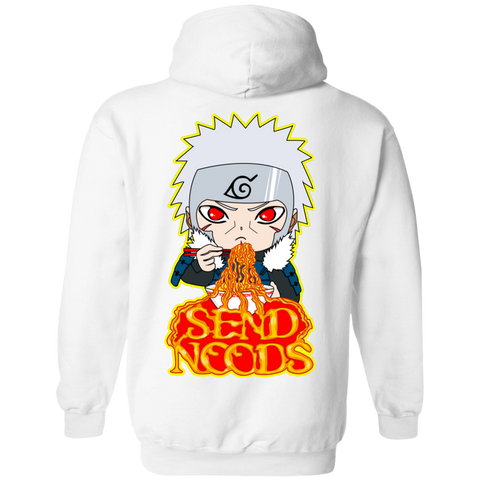 Tobirama Send Noods Hoodie *BACK PRINT ONLY* - Teem Meme