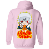 Tobirama Send Noods Hoodie *BACK PRINT ONLY* - Teem Meme