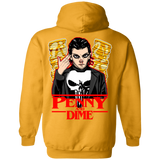 Penny and Dime Pullover Hoodie *BACK PRINT ONLY* - Teem Meme