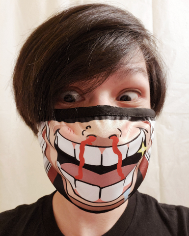 Jiraiya Naruto Face Mask - Teem Meme