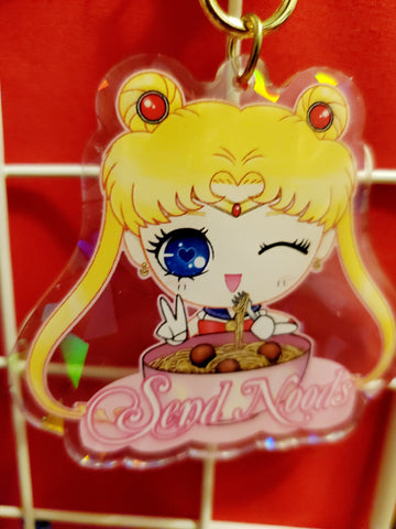 Sailor Moon Send Noods Keychain/Charm