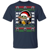 Baby Yoda Frieza Ugly Christmas Basic Tee - Teem Meme