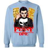 Penny and Dime Crewneck Sweater - Teem Meme