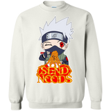 Kakashi Send Noods Crewneck Sweater - Teem Meme