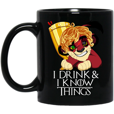 The Tyrion King 11 oz. Black Mug - Teem Meme