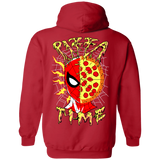 Pizza Time! Pullover Hoodie **BACK PRINT ONLY** - Teem Meme