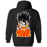 Gohan Send Noods Hoodie *BACK PRINT ONLY* - Teem Meme