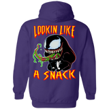 Venom Snack Pullover Hoodie *BACK PRINT ONLY* - Teem Meme