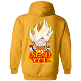 Goku Send Noods Hoodie *BACK PRINT ONLY* - Teem Meme