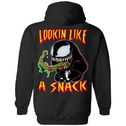 Venom Snack Pullover Hoodie *BACK PRINT ONLY* - Teem Meme