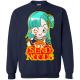 Bulma Send Noods Crewneck Sweater - Teem Meme