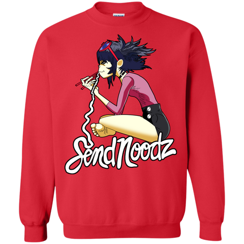 Noodle Send Noodz Crewneck Sweater - Teem Meme
