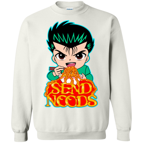 Yusuke Send Noods Crewneck Sweater - Teem Meme