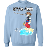 Simple and Clean Crewneck Sweatshirt - Teem Meme