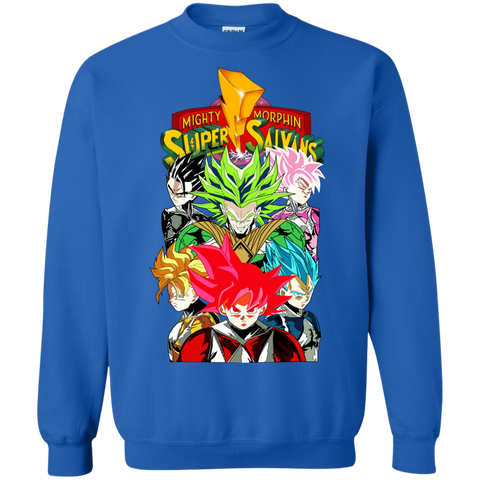 Saiyan Rangers Crewneck Sweater - Teem Meme