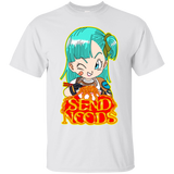 Bulma Send Noods Basic Tee - Teem Meme