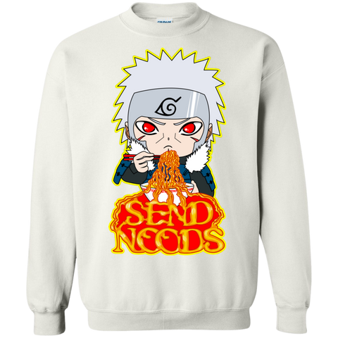 Tobirama Send Noods Crewneck Sweater - Teem Meme