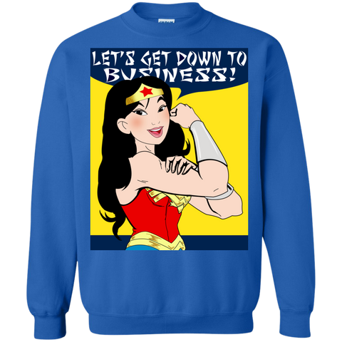 Let's Get Down to Business! Sweater - Teem Meme