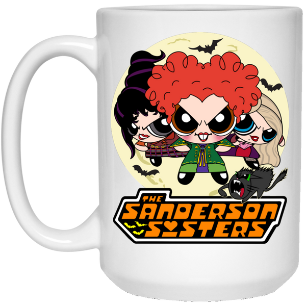 Hocus Pocus Sisters 15 oz. White Mug – Teem Meme