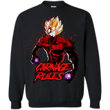 Vegeta's Carnage Crewneck Sweater - Teem Meme