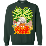 Broly Send Noods Crewneck Sweater - Teem Meme