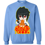 Sasuke Send Noods Crewneck Sweater - Teem Meme