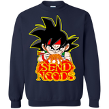 Bardock Send Noods Crewneck Sweater - Teem Meme